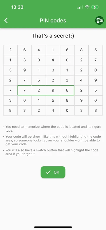 7ID: שמור את קודי ה-PIN שלך בצורה מאובטחת באפליקציה אחת