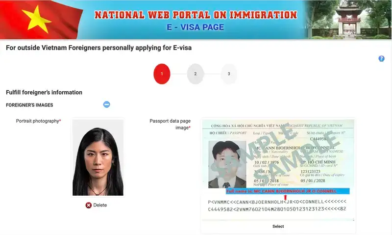 Bagaimana untuk Melampirkan Foto pada Permohonan e-Visa Vietnam?